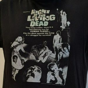 Night of the living dead horror zombie T-shirt